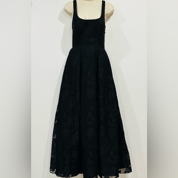 Azazie Dresses & Skirts - Azazie Elegant Black Open Back Dress